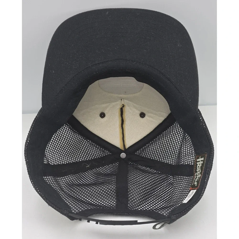 Howler Brothers Trucker Hat‎ Black Mesh Foam Snapback Osprey Prey Patch